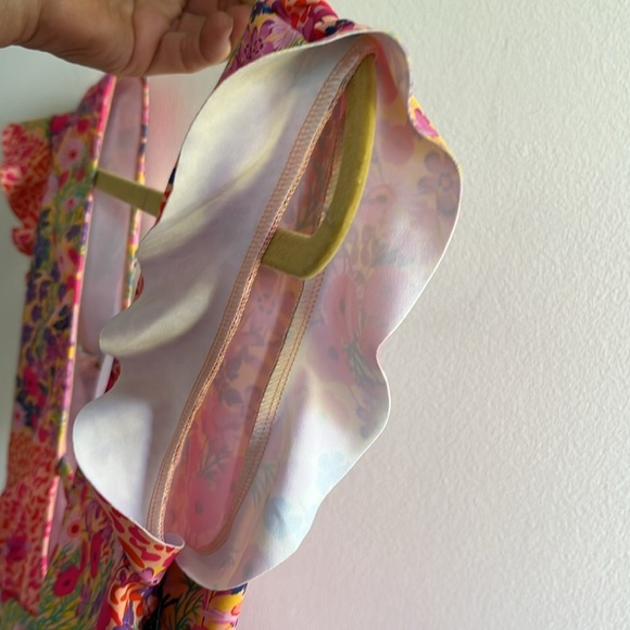 Free People Roopa Pemmaraju Beth Richards Sophia Purple Garden one piece M NWT - Picture 14 of 16